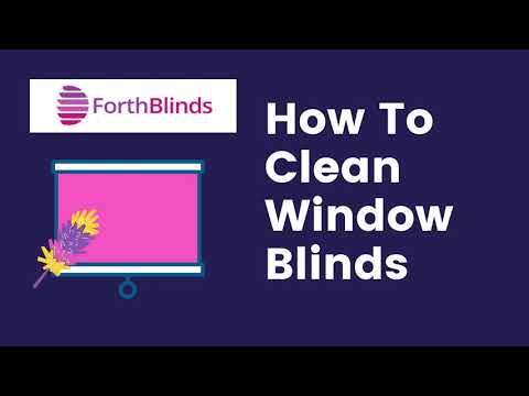 Watch Video How To Clean Window Blinds